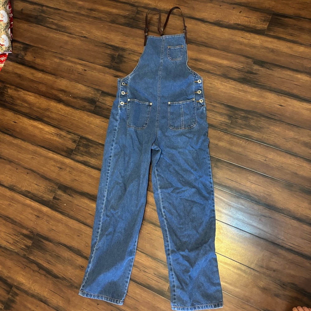 90s boho overalls